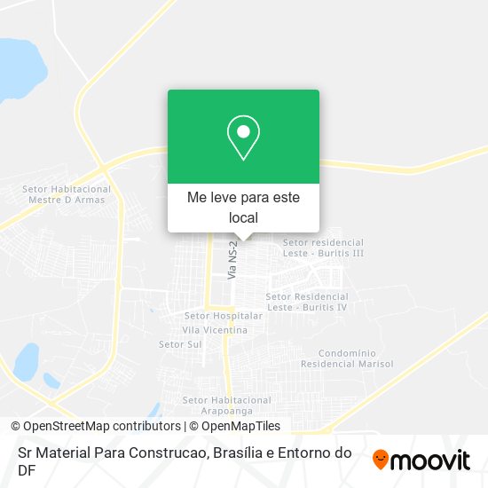 Sr Material Para Construcao mapa