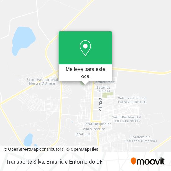 Transporte Silva mapa