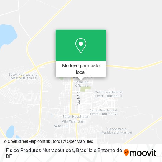 Fisico Produtos Nutraceuticos mapa