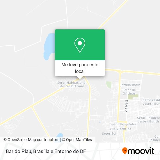 Bar do Piau mapa