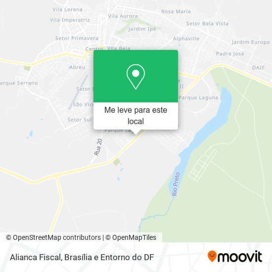 Alianca Fiscal mapa