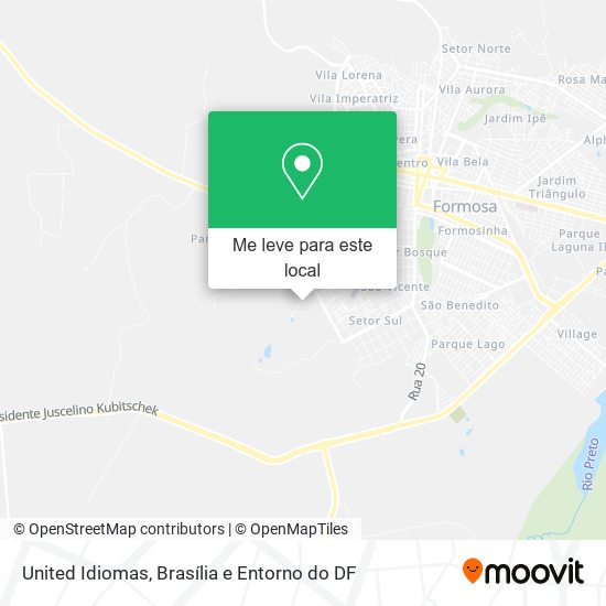 United Idiomas mapa