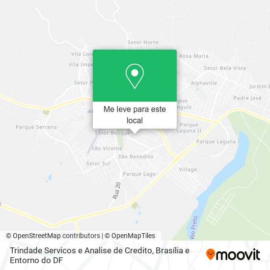 Trindade Servicos e Analise de Credito mapa