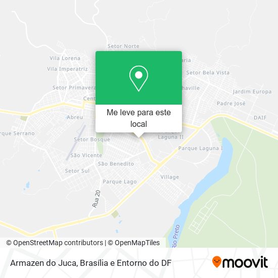 Armazen do Juca mapa