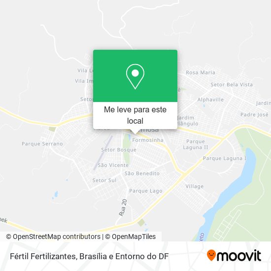 Fértil Fertilizantes mapa