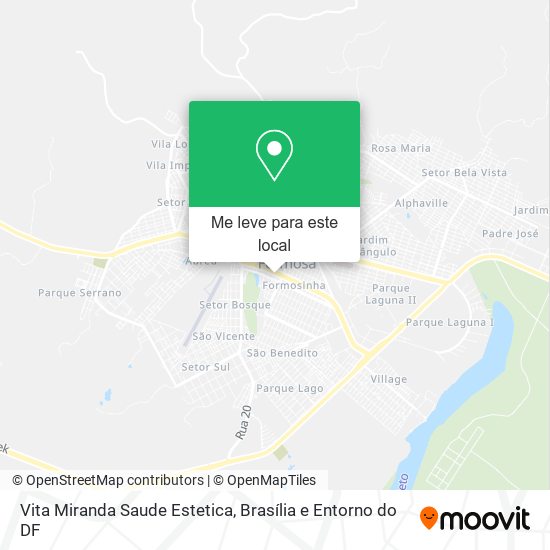 Vita Miranda Saude Estetica mapa