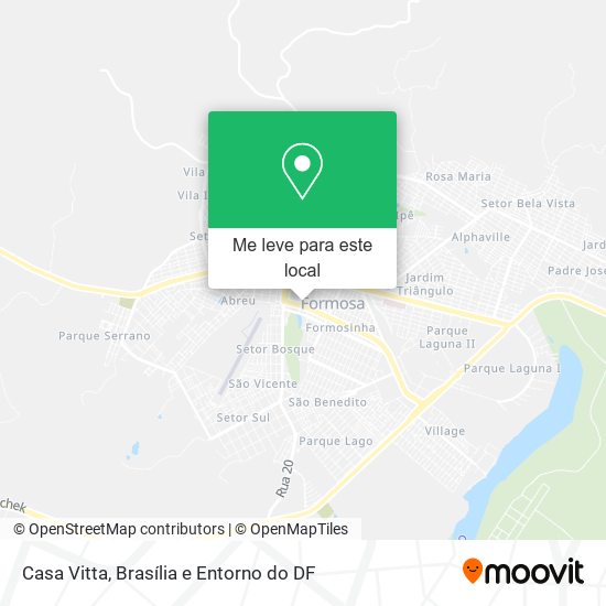 Casa Vitta mapa
