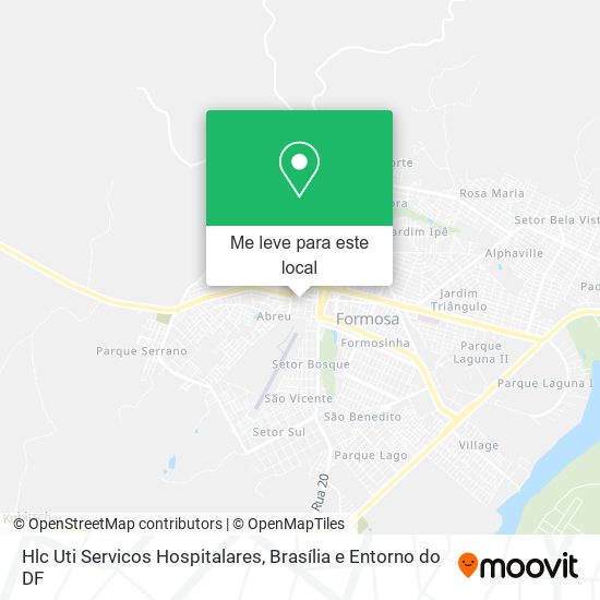 Hlc Uti Servicos Hospitalares mapa