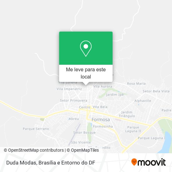 Duda Modas mapa