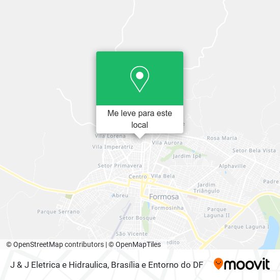 J & J Eletrica e Hidraulica mapa