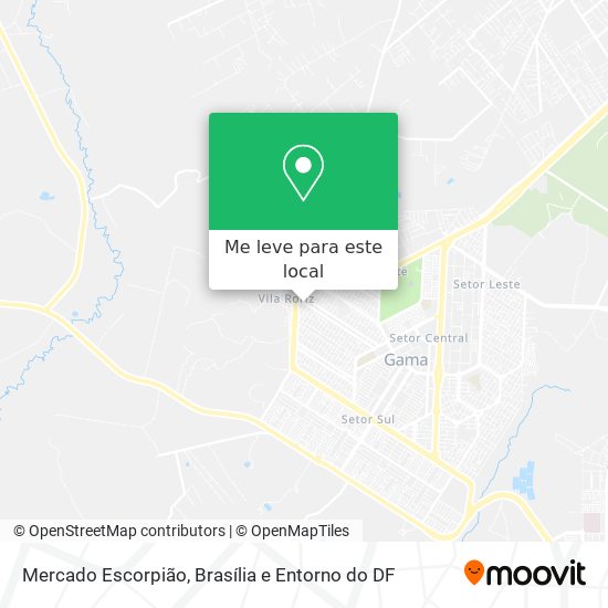 Mercado Escorpião mapa