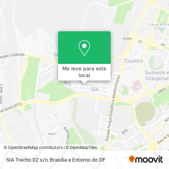 SIA Trecho 02 s/n mapa