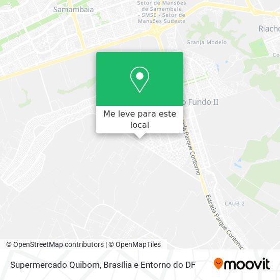 Supermercado Quibom mapa