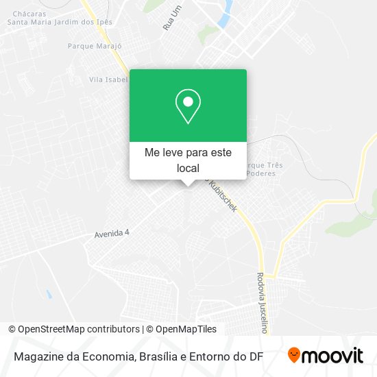 Magazine da Economia mapa