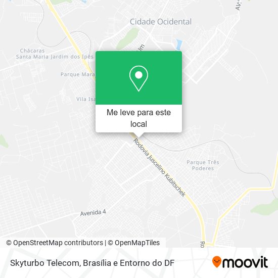 Skyturbo Telecom mapa