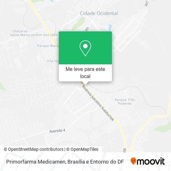 Primorfarma Medicamen mapa