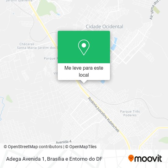 Adega Avenida 1 mapa