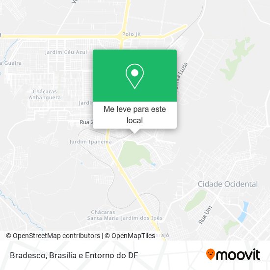 Bradesco mapa