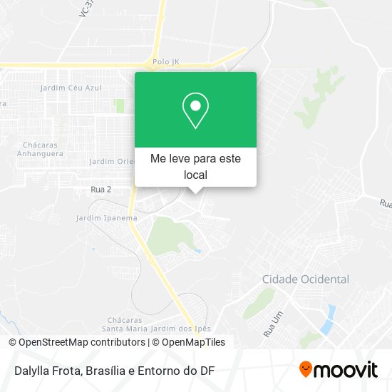 Dalylla Frota mapa