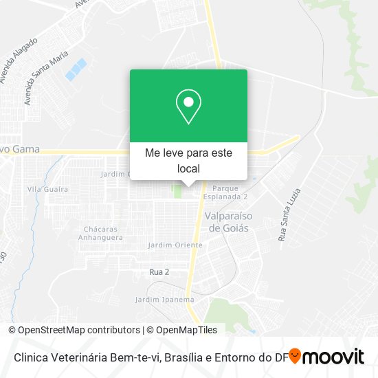 Clinica Veterinária Bem-te-vi mapa