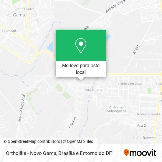 Ortholike - Novo Gama mapa