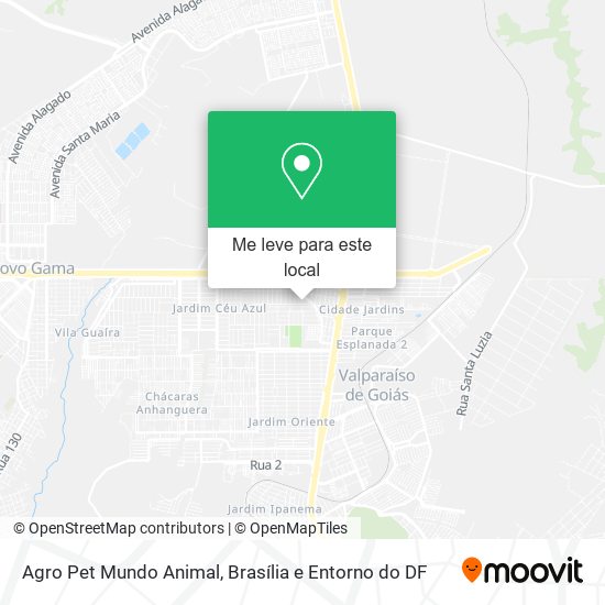 Agro Pet Mundo Animal mapa