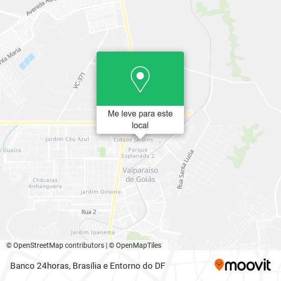 Banco 24horas mapa