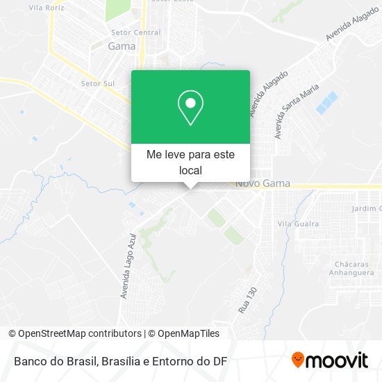 Banco do Brasil mapa