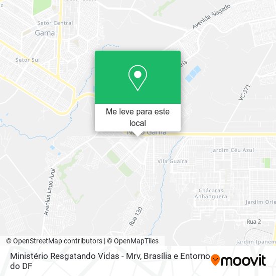 Ministério Resgatando Vidas - Mrv mapa