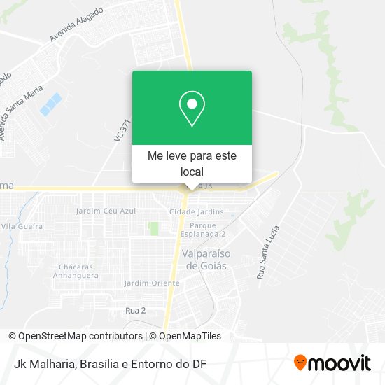 Jk Malharia mapa