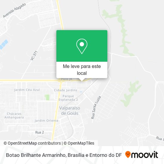 Botao Brilhante Armarinho mapa