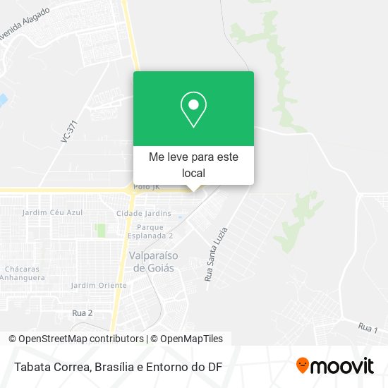 Tabata Correa mapa