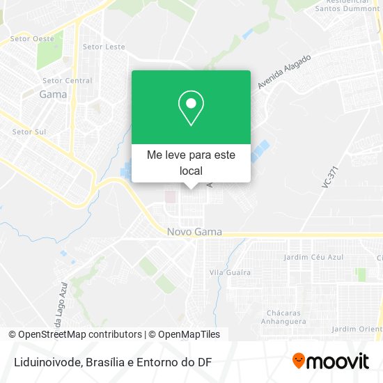Liduinoivode mapa