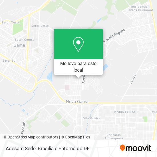 Adesam Sede mapa