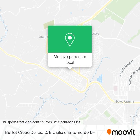 Buffet Crepe Delícia C mapa