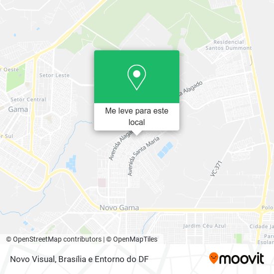 Novo Visual mapa