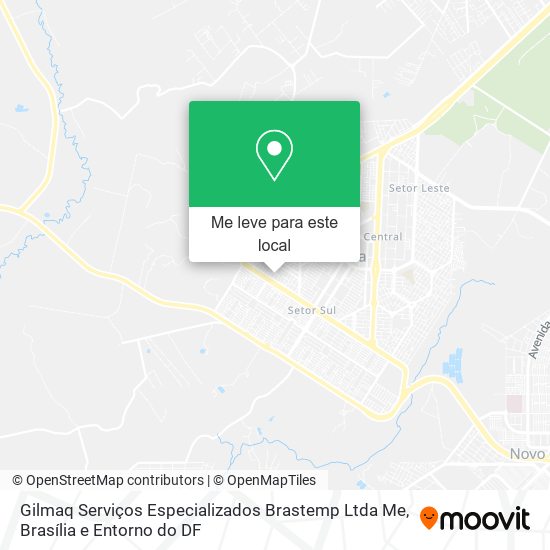 Gilmaq Serviços Especializados Brastemp Ltda Me mapa