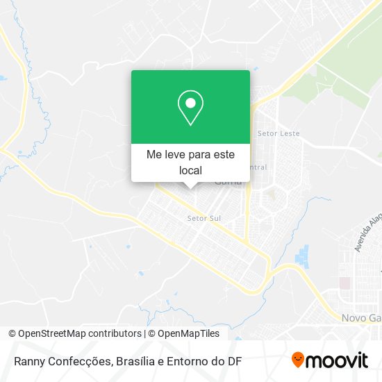 Ranny Confecções mapa