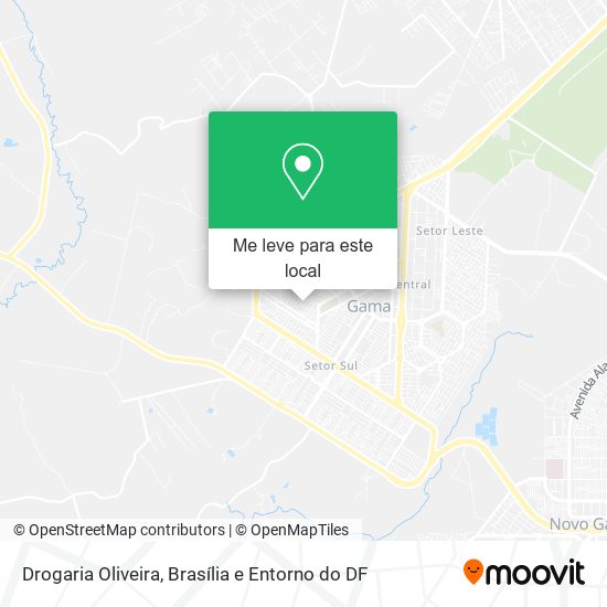 Drogaria Oliveira mapa