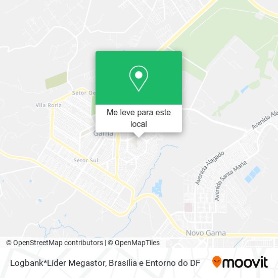 Logbank*Líder Megastor mapa
