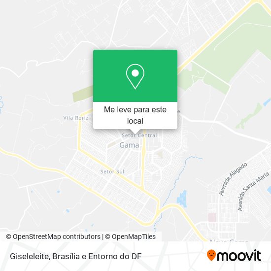 Giseleleite mapa