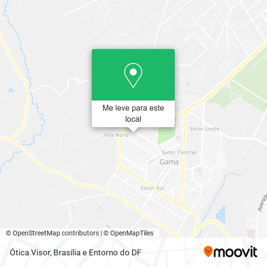 Ótica Visor mapa