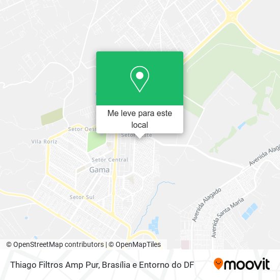 Thiago Filtros Amp Pur mapa