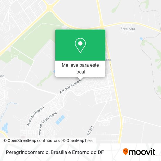 Peregrinocomercio mapa