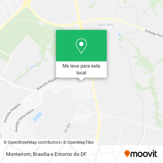 Monteirom mapa