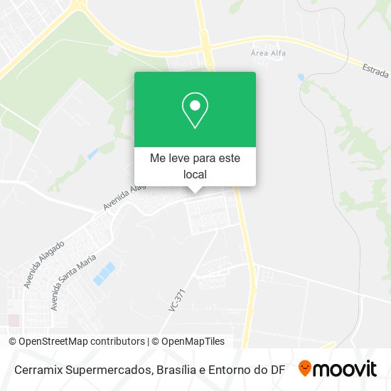 Cerramix Supermercados mapa