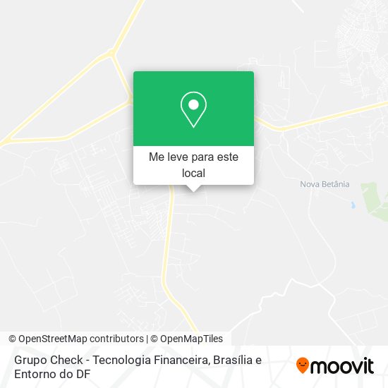 Grupo Check - Tecnologia Financeira mapa