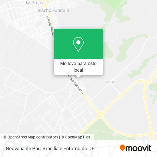 Geovana de Pau mapa