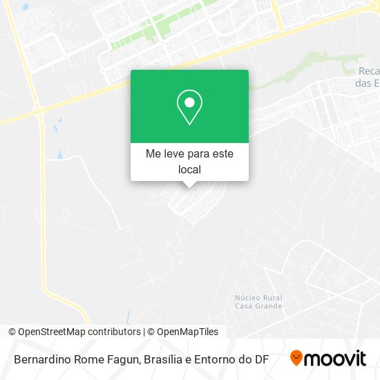 Bernardino Rome Fagun mapa