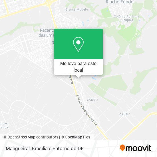 Mangueiral mapa